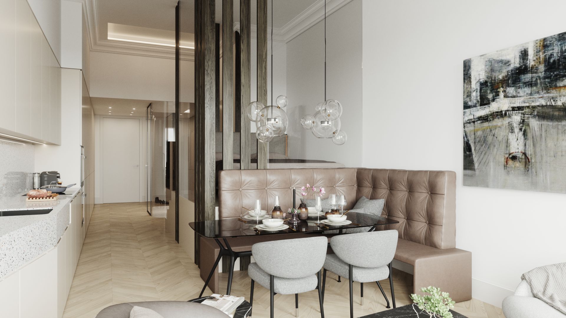 1-ZIMMER STUDIO Altbau, 50 m²